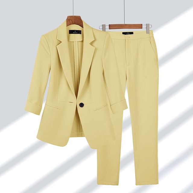 Mina | Women's Two-Piece Suit Blazer & Trousers Elegant Style