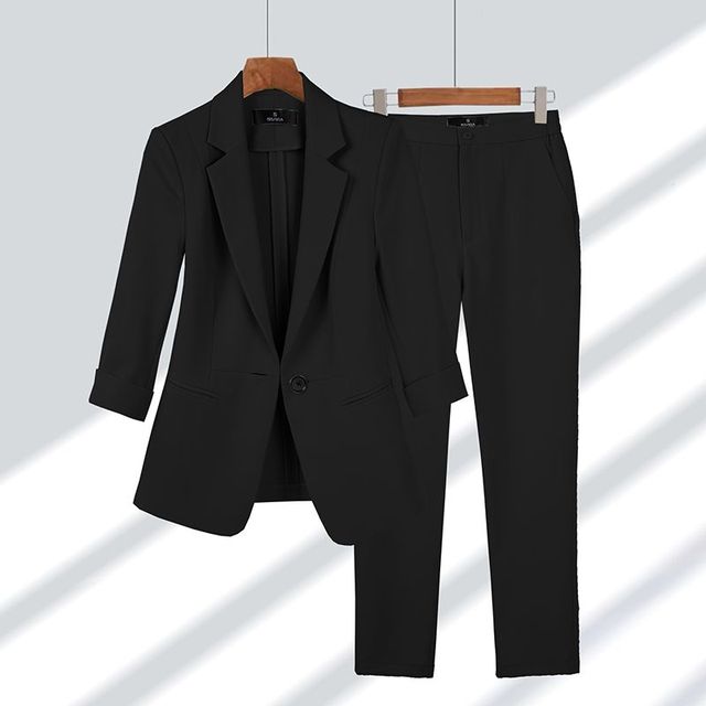 Mina | Women's Two-Piece Suit Blazer & Trousers Elegant Style