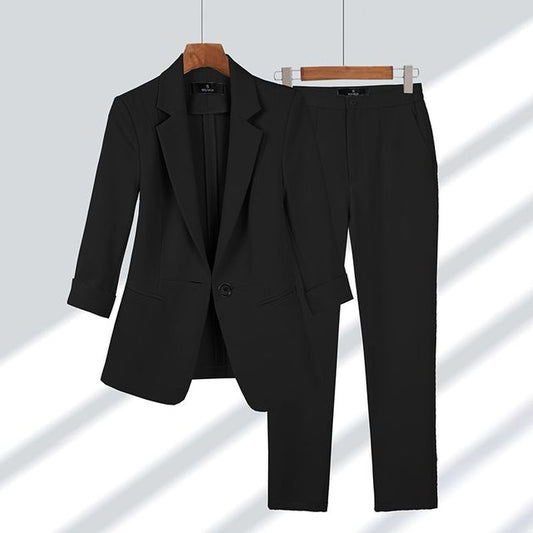 Mina | Women's Two-Piece Suit Blazer & Trousers Elegant Style