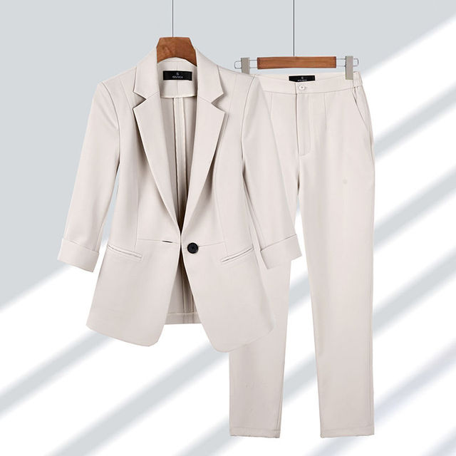 Mina | Women's Two-Piece Suit Blazer & Trousers Elegant Style