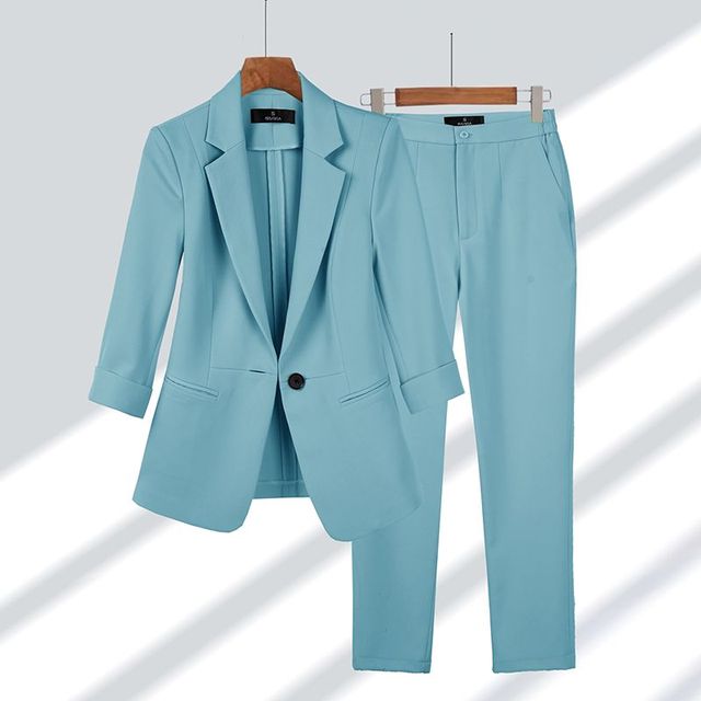 Mina | Women's Two-Piece Suit Blazer & Trousers Elegant Style