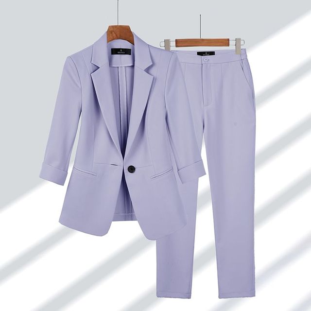 Mina | Women's Two-Piece Suit Blazer & Trousers Elegant Style