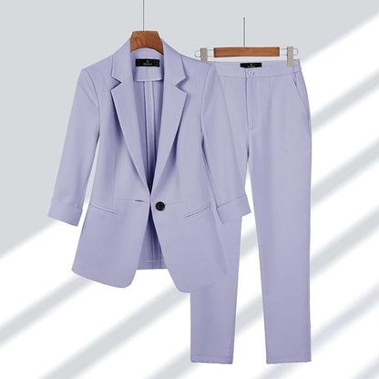 Mina | Women's Two-Piece Suit Blazer & Trousers Elegant Style