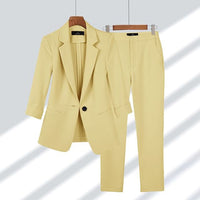 Mina | Women's Two-Piece Suit Blazer & Trousers Elegant Style